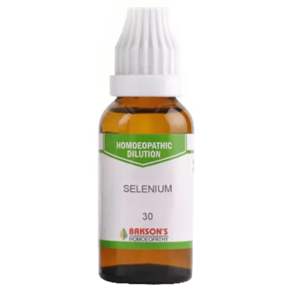 Bakson's Homeopathy Selenium Dilution 30 CH