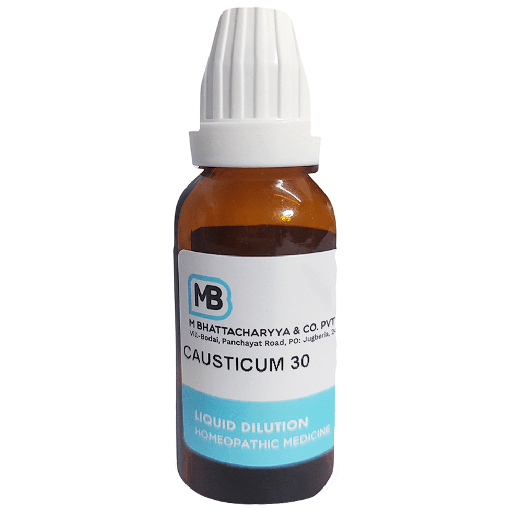 M Bhattacharyya & Co Pvt Ltd Causticum Dilution 30