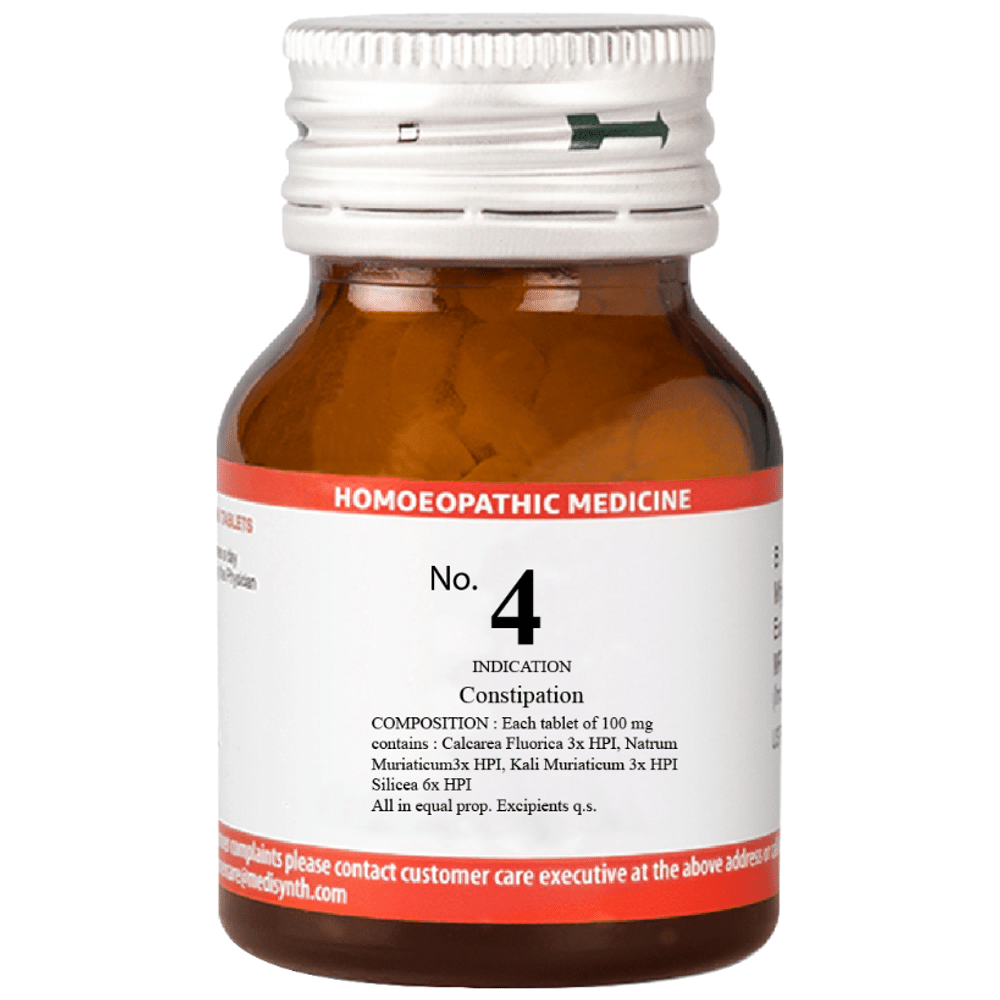 Medisynth Bio-chemic Combination No.4 Constipation