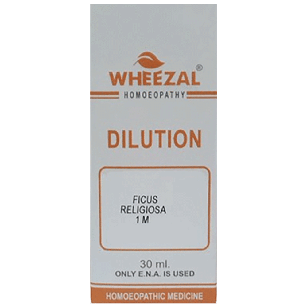 Wheezal Ficus Religeosa Dilution 1M