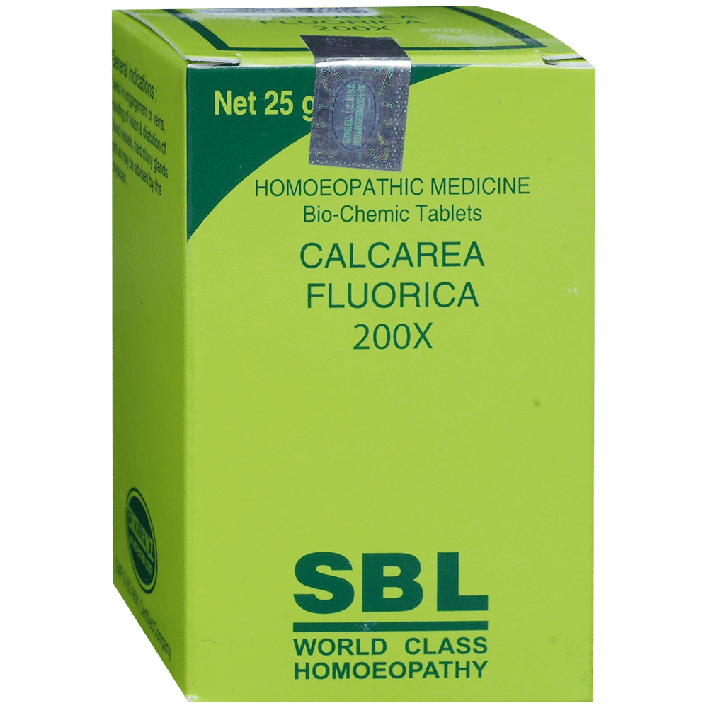 SBL Calcarea Fluorica Biochemic Tablet 200X