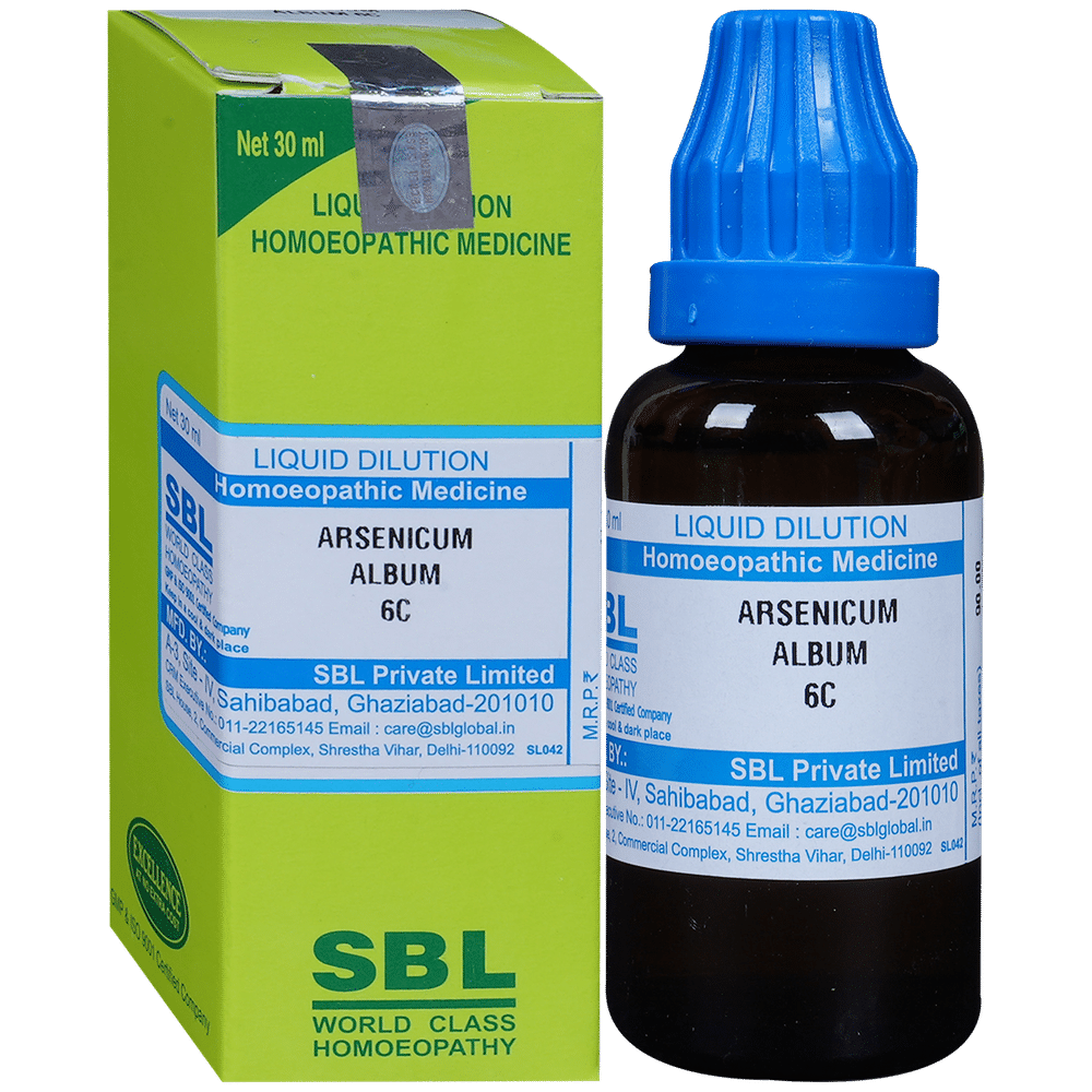 SBL Arsenicum Album Dilution 6 CH