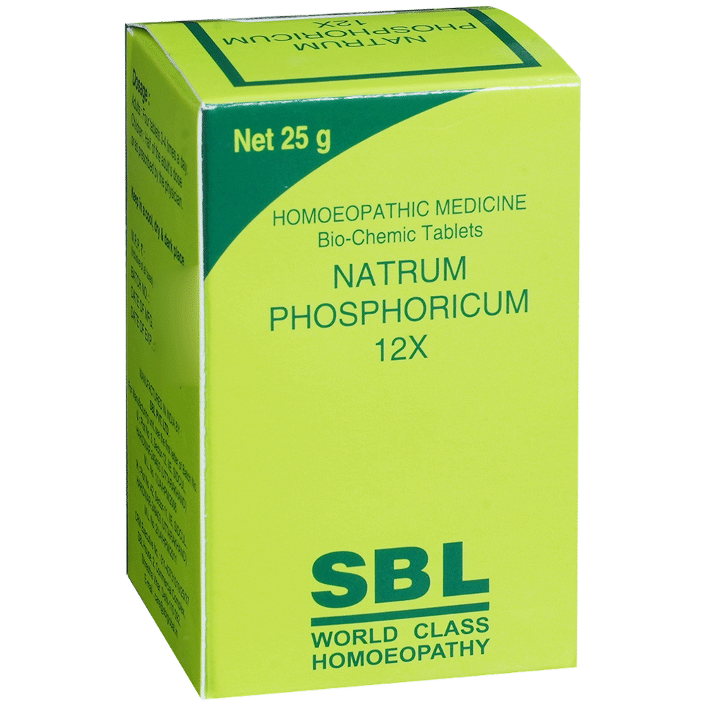 SBL Natrum Phosphoricum Biochemic Tablet 12X