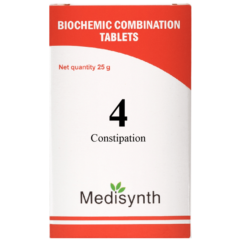 Medisynth Bio-chemic Combination No.4 Constipation