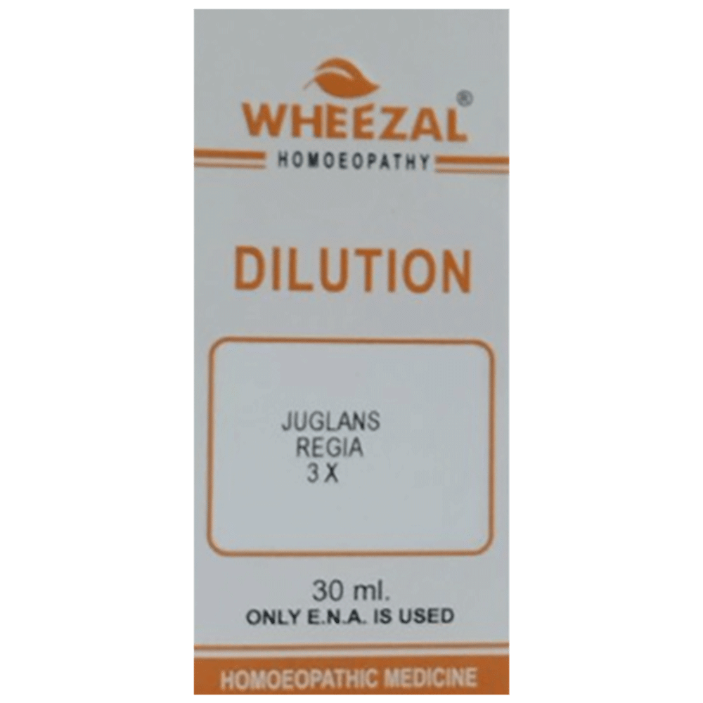 Wheezal Juglans R Dilution 3X