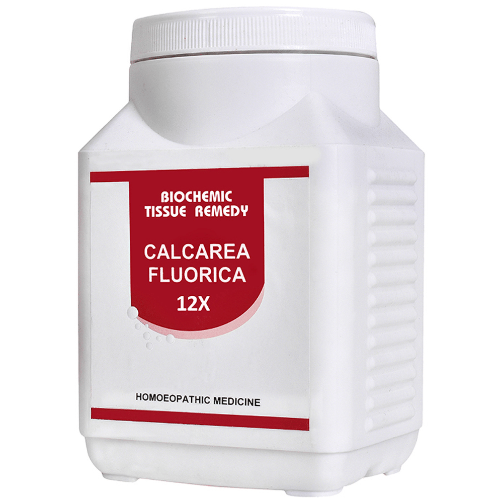 Bakson's Homeopathy Calcarea Fluorica Biochemic Tablet 12X