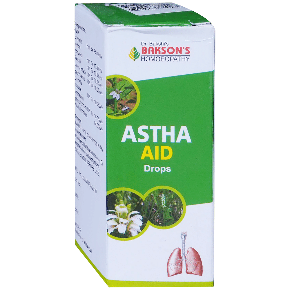 Bakson's Homeopathy Astha Aid Drop