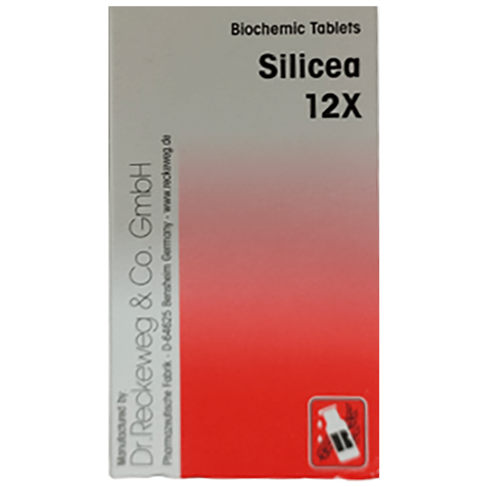 Dr Reckeweg &Co.gmbH Silicea (20gm Each) Biochemic Tablet 12X