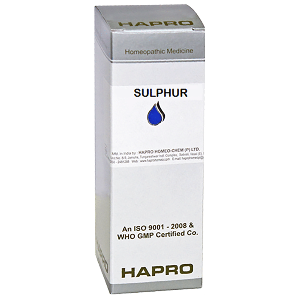 Hapro Sulphur Dilution 30