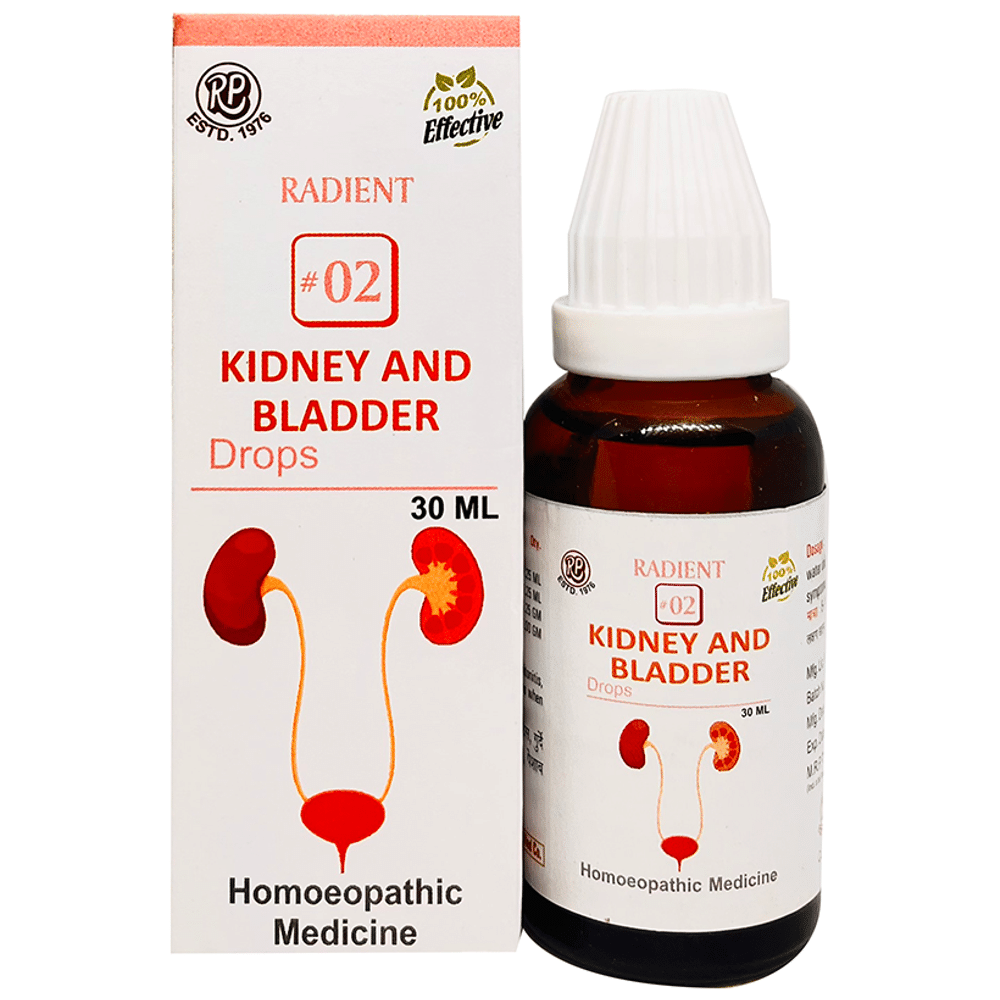 Radient 2 Kidney and Bladder Oral Drops