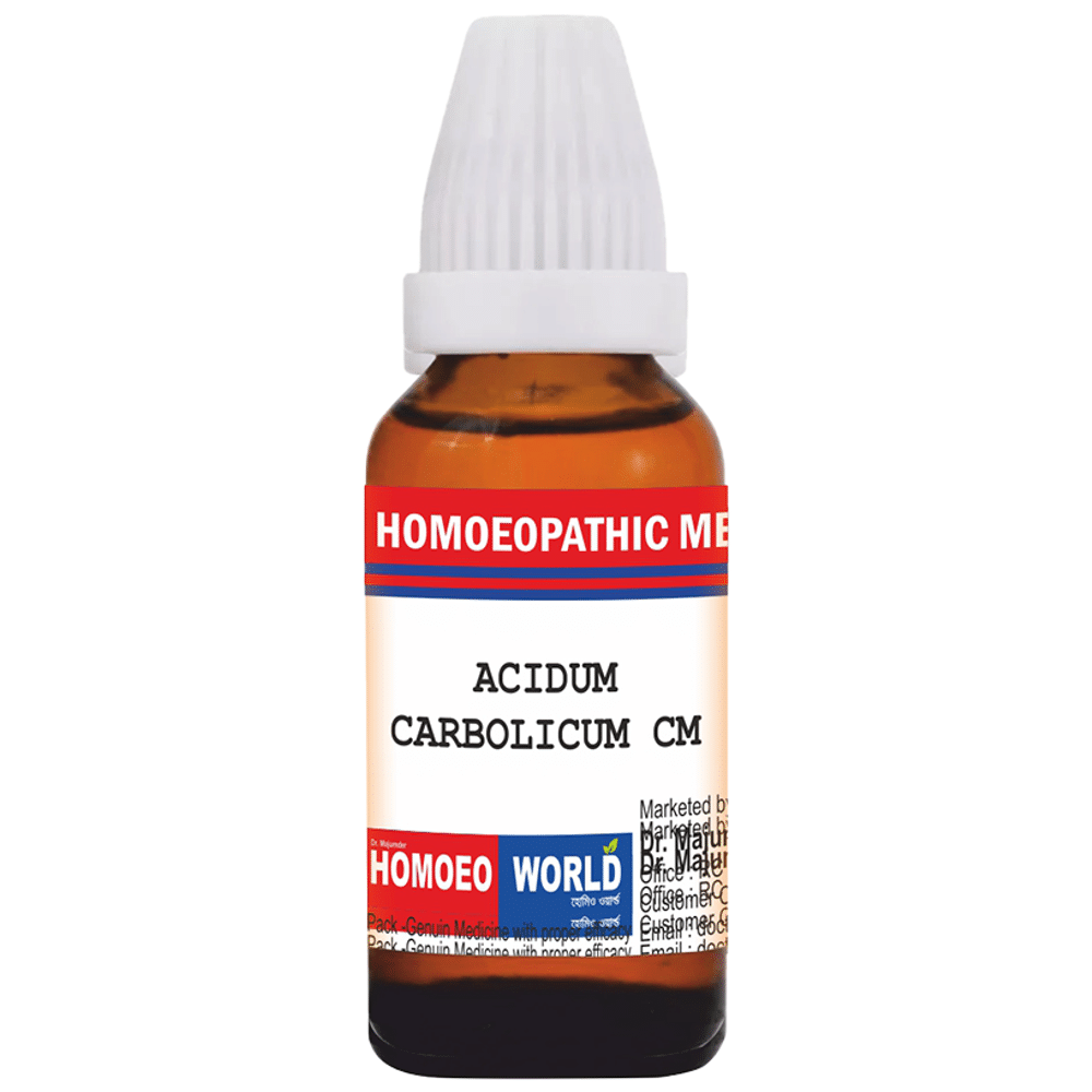 Dr. Majumder Homeo World Acidum Carbolicum (30ml Each) CM