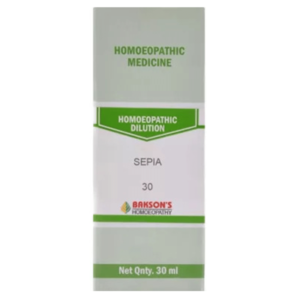 Bakson's Homeopathy Sepia Dilution 30 CH