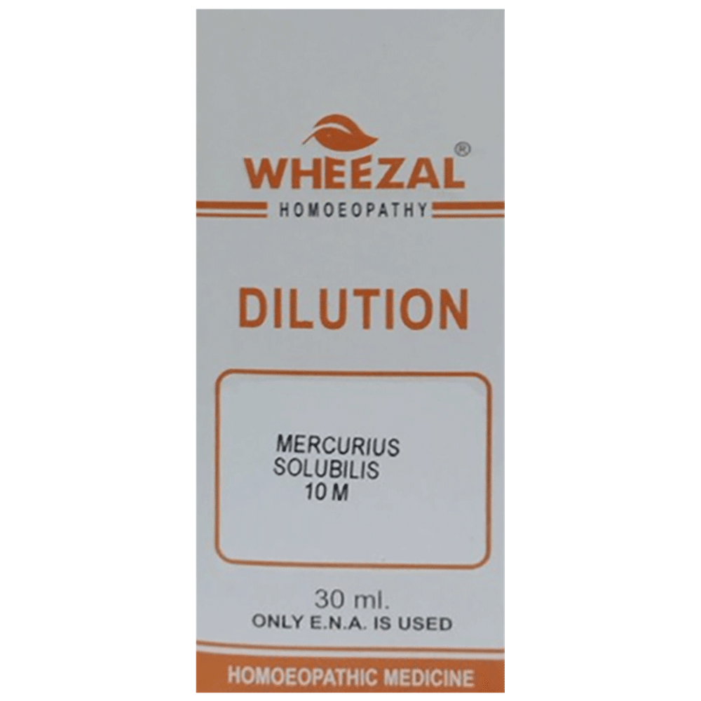 Wheezal Mercurius Solubilis Dilution 10M