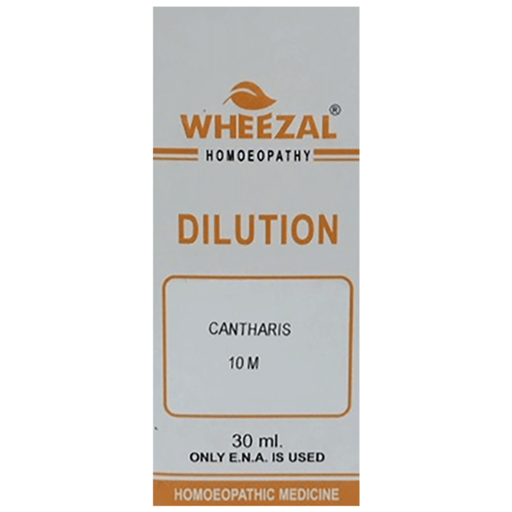 Wheezal Cantharis Dilution 10M