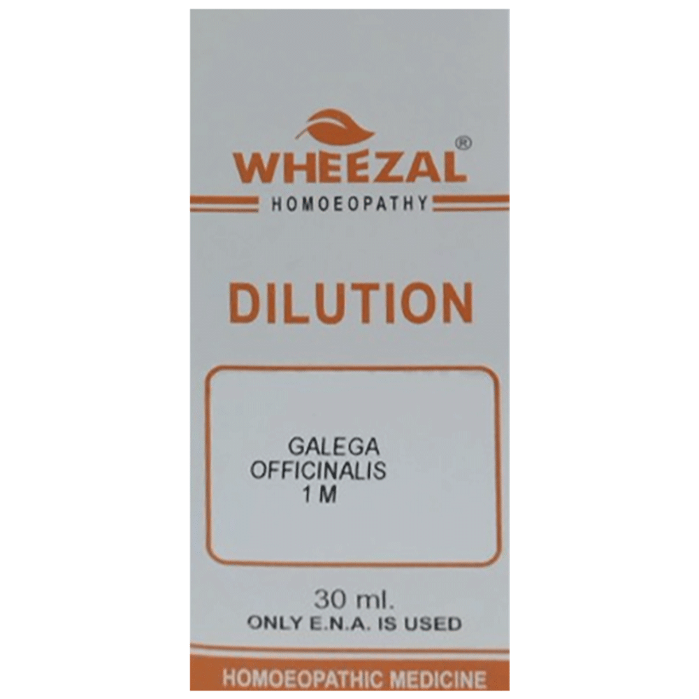 Wheezal Galega Officianalis Dilution 1M