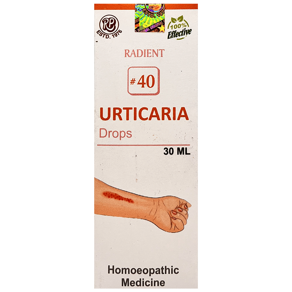 Radient #40 Urticaria Drops