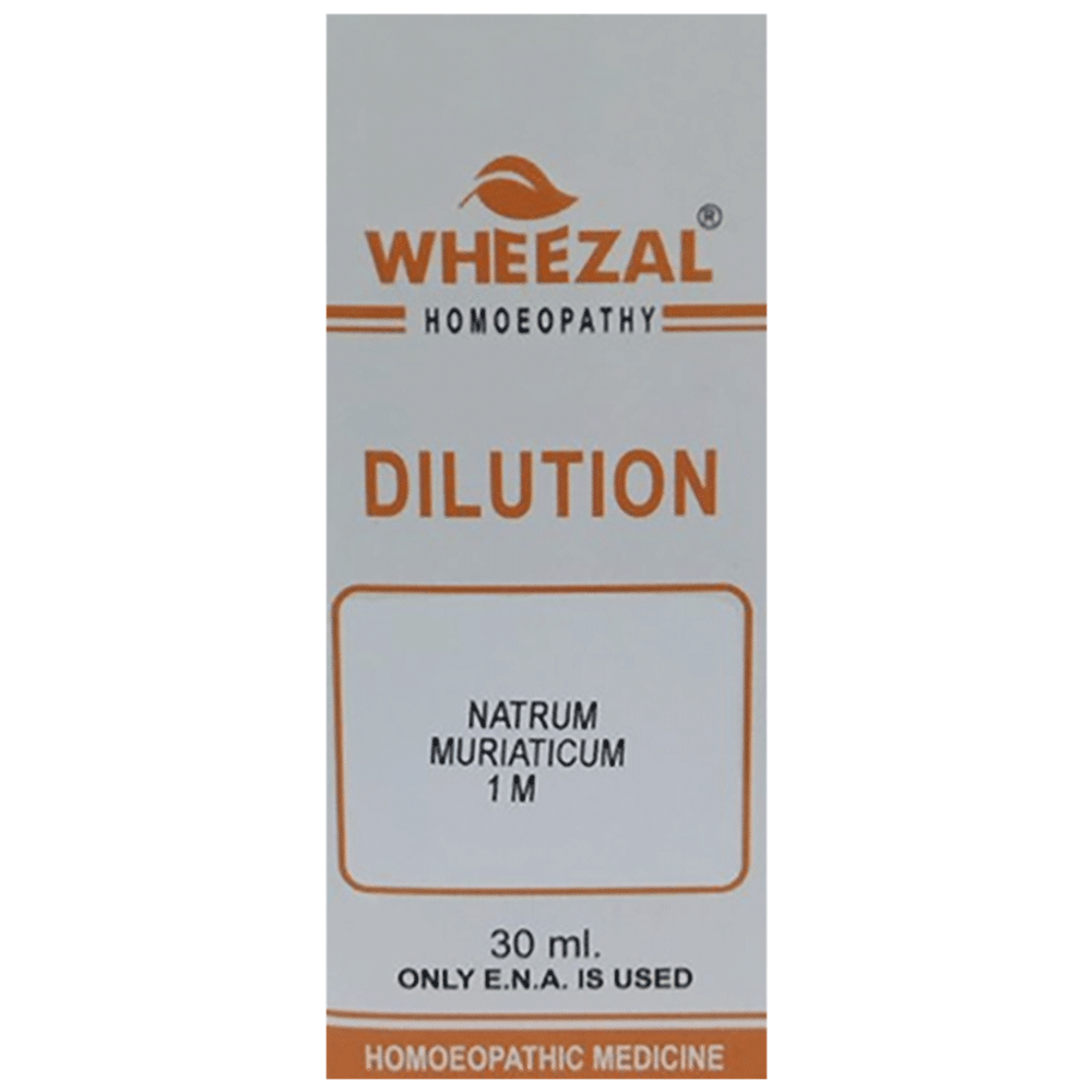 Wheezal Natrum Muriaticum Dilution 1M