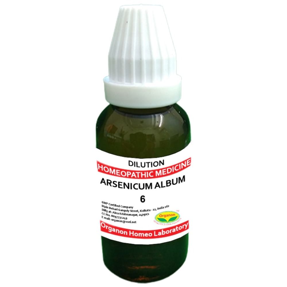 Organon Arsenicum Album Dilution 6