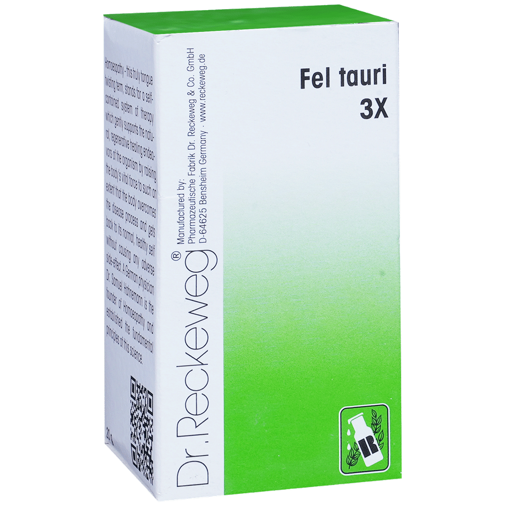 Dr. Reckeweg Fel Tauri Trituration Tablet 3X