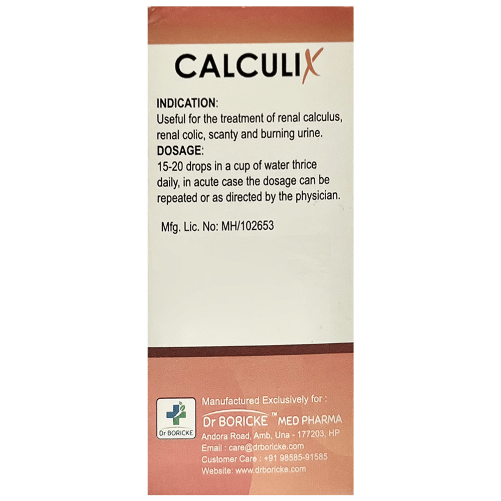 Dr Boricke Calculix