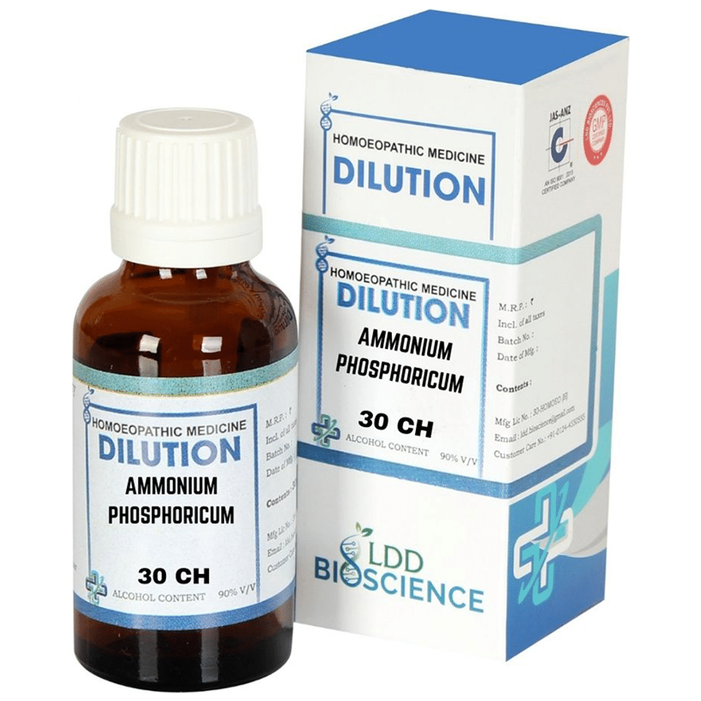 LDD Bioscience Ammonium Phosphoricum Dilution 30 CH