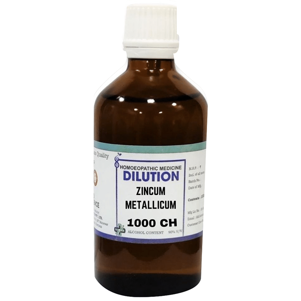 LDD Bioscience Zincum Met Dilution 1000 CH