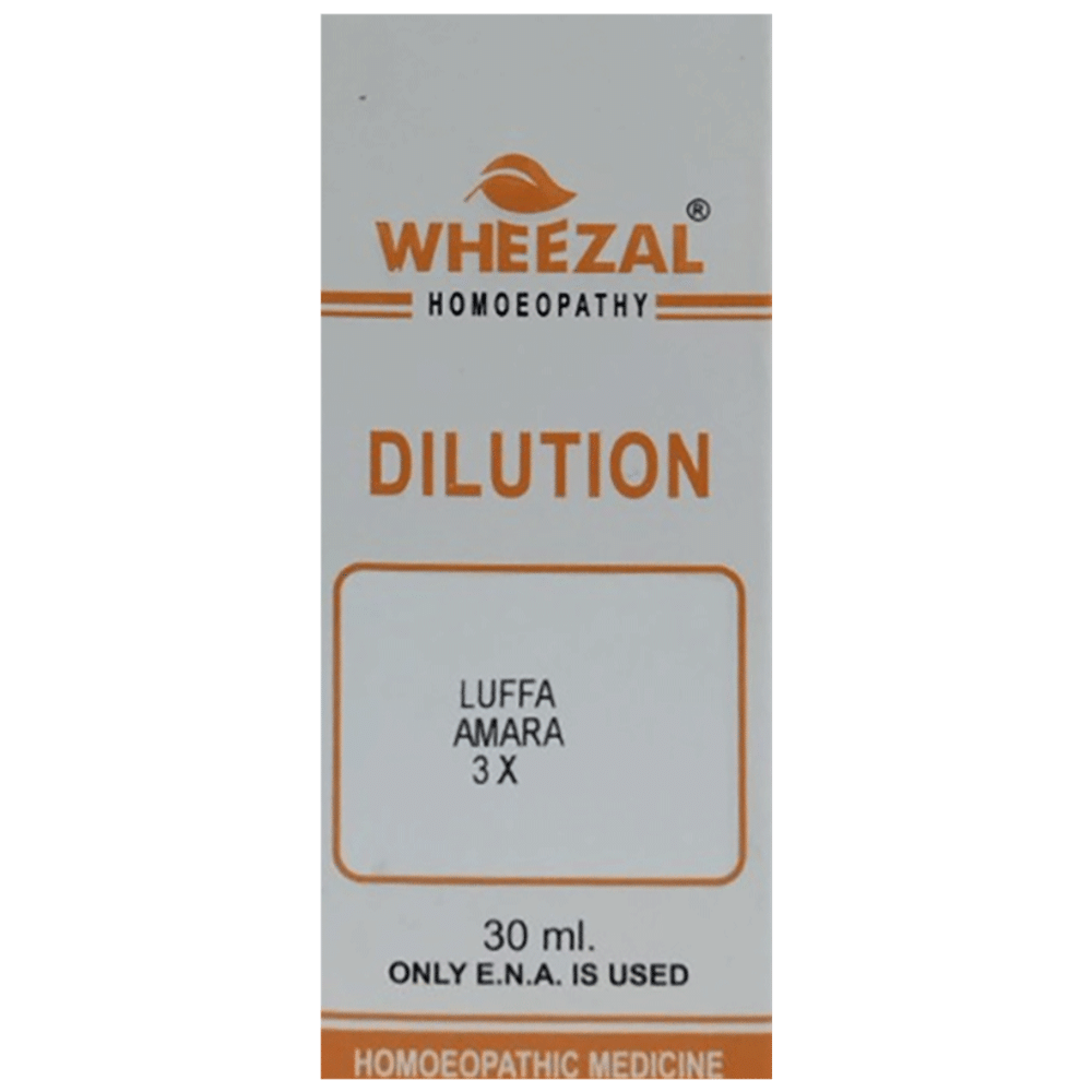 Wheezal Luffa Amara Dilution 3X