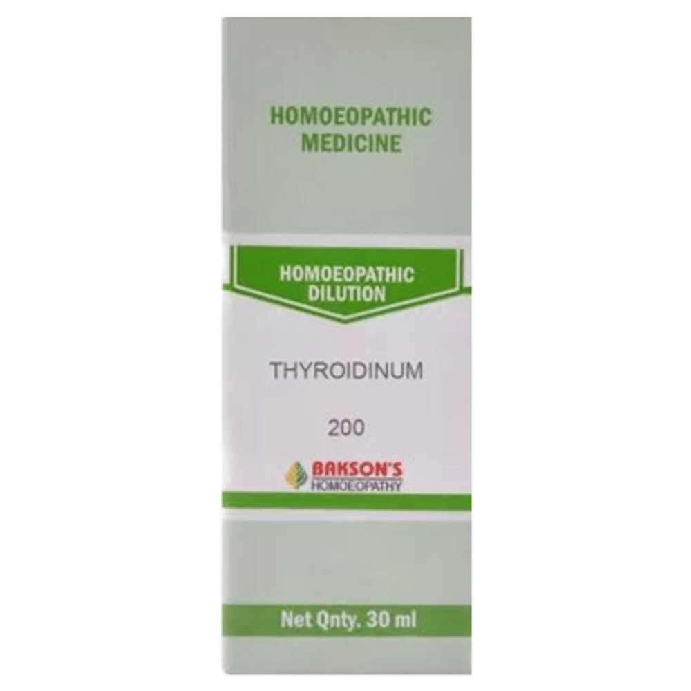 Bakson's Homeopathy Thyroidinum Dilution 1000 CH