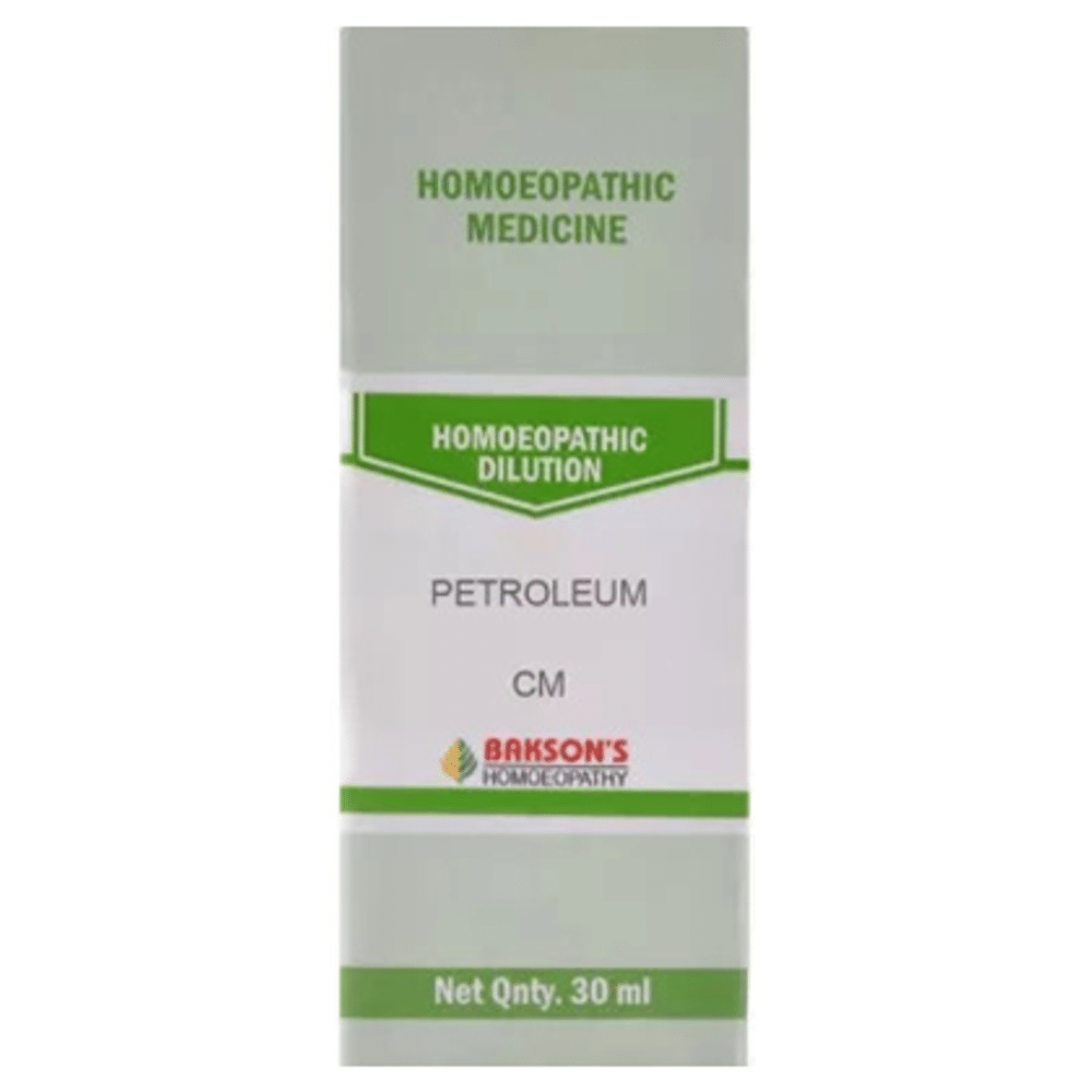 Bakson's Homeopathy Petroleum Dilution CM