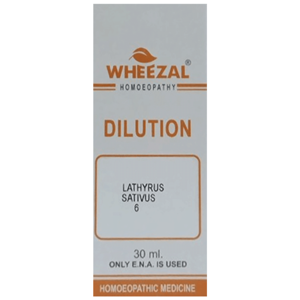 Wheezal Lathyrus Sativus Dilution 6