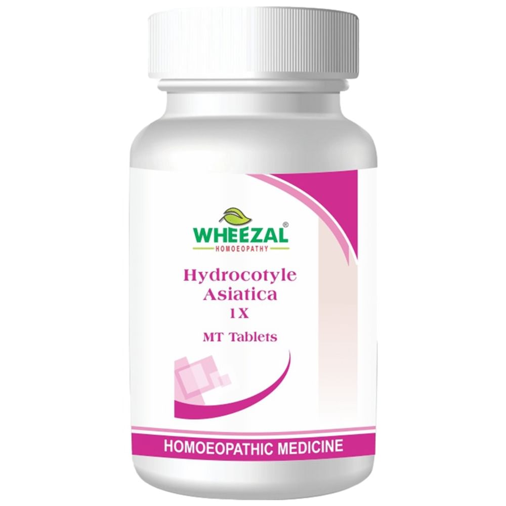 Wheezal Hydrocotyle Asiatica 1X MT Tablet