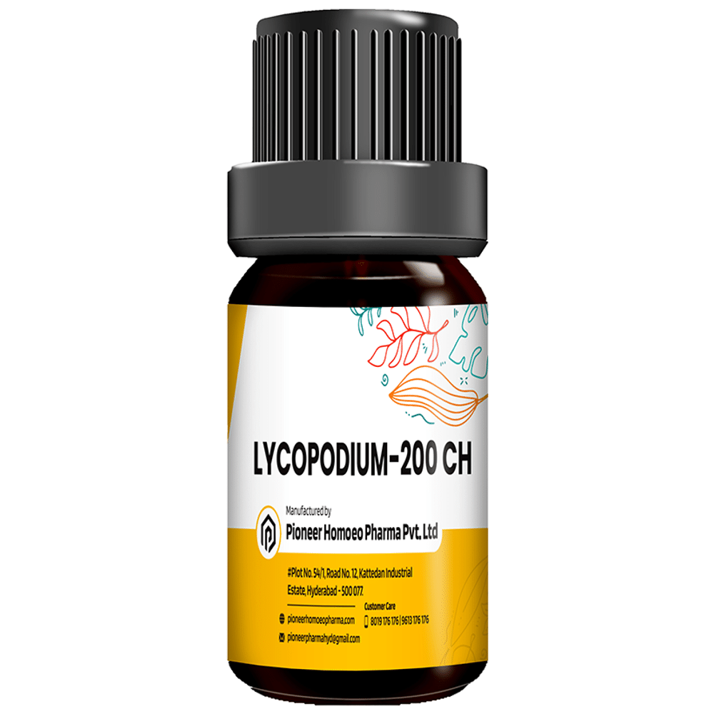 Pioneer Pharma Lycopodium Globules Pellets Multidose Pills 200 CH