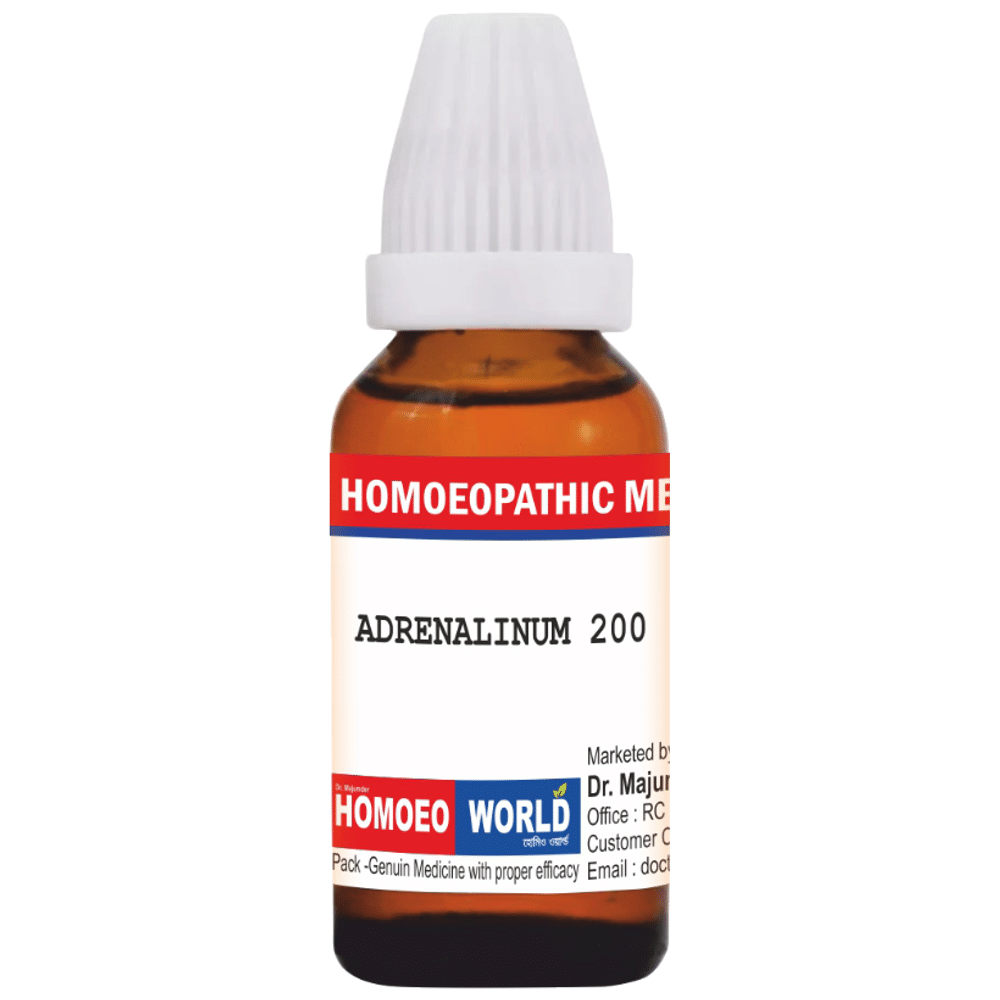 Dr. Majumder Homeo World Adrenalinum Dilution (30ml Each) 200