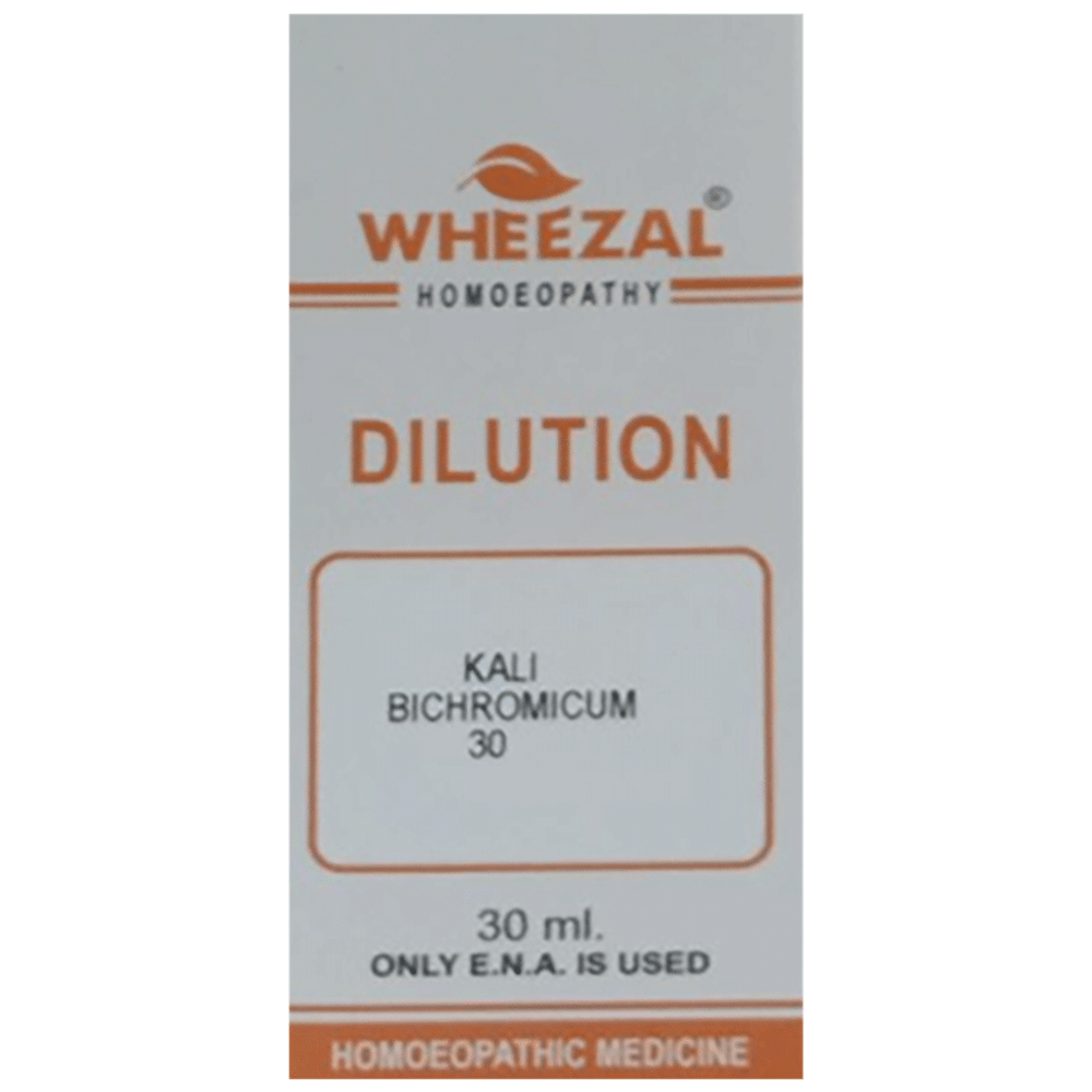 Wheezal Kali Bichromicum Dilution 30