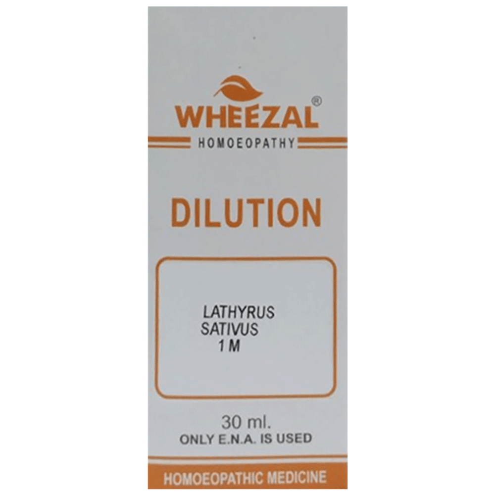 Wheezal Lathyrus Sativus Dilution 1M