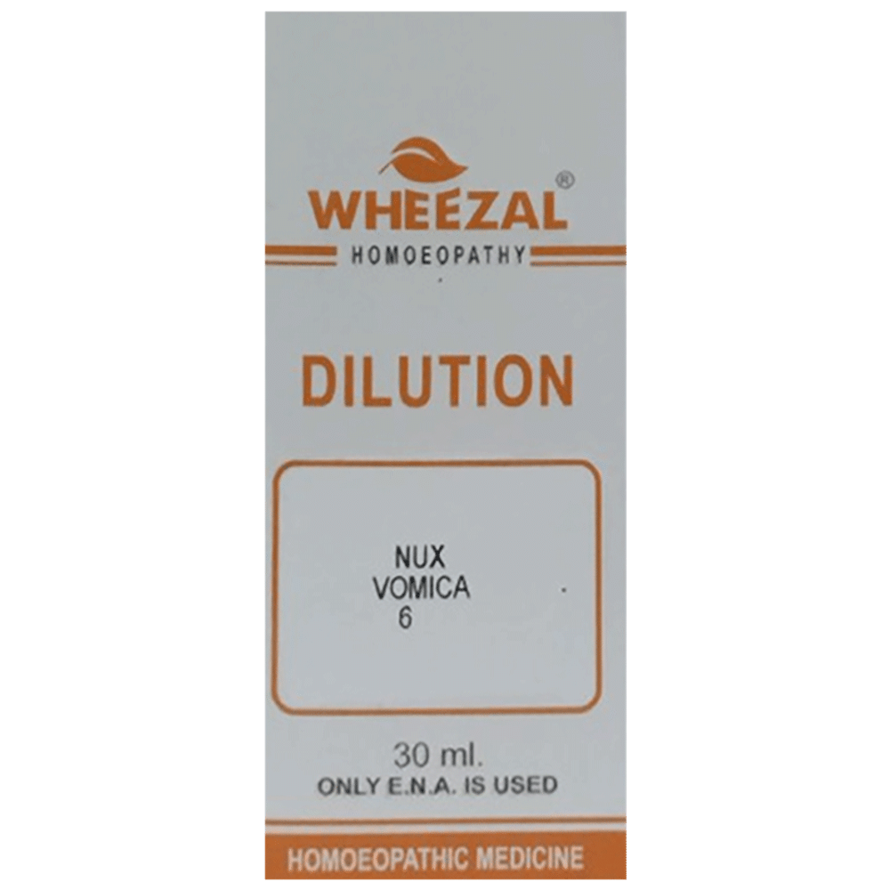 Wheezal Nux Vomica Dilution 6