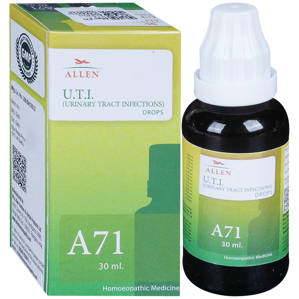 Allen A71 U.T.I. (Urinary Tract Infections) Drop