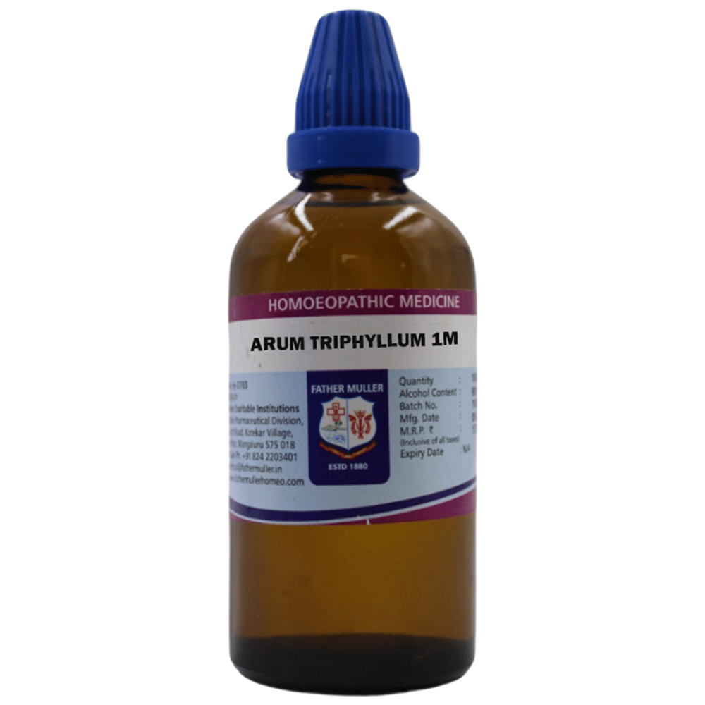 Father Muller Arum Triphyllum 1M Oral Drops