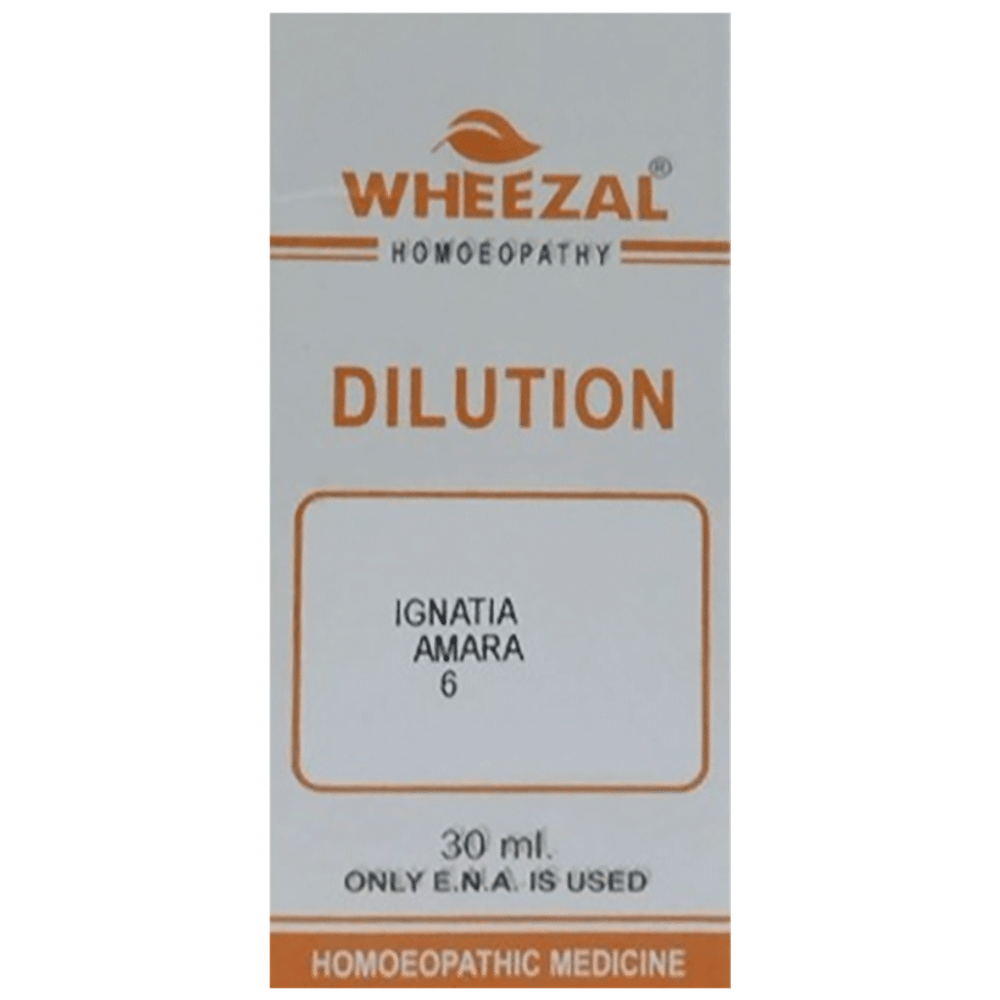 Wheezal Ignatia Amara Dilution 6