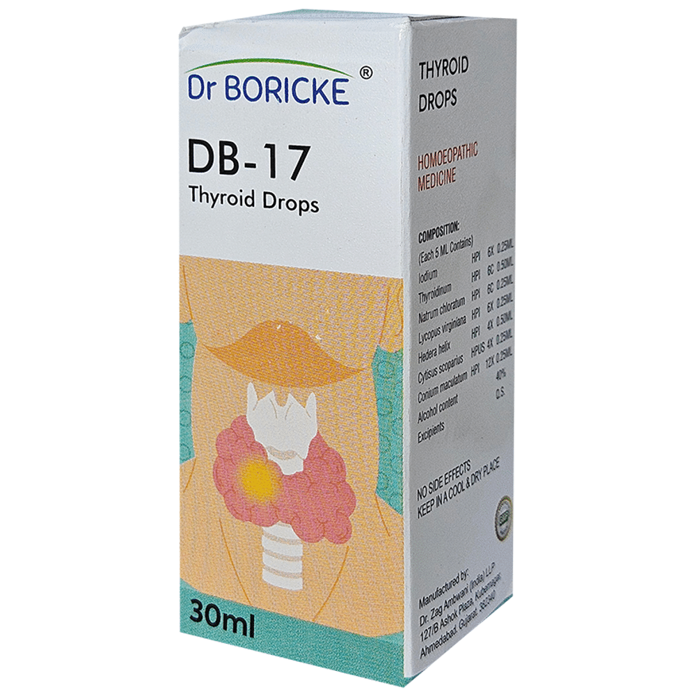 Dr Boricke DB 17 Thyroid Drop