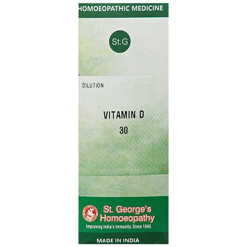 St. George’s Vitamin D Dilution 30