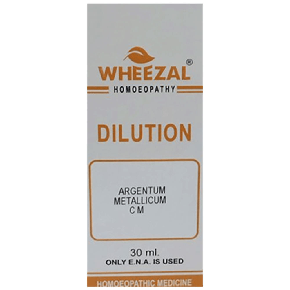 Wheezal Argentum Metallicum Dilution CM