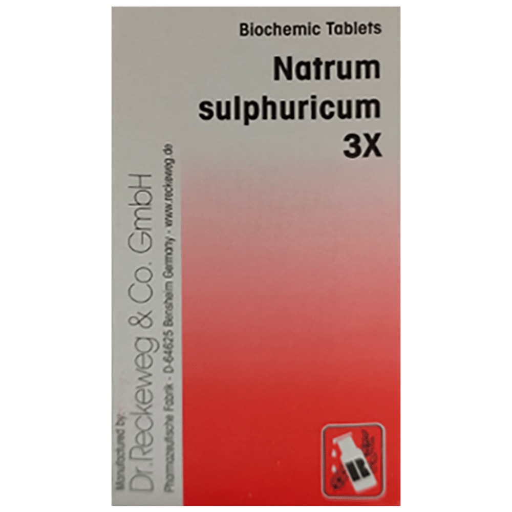 Dr Reckeweg &Co.gmbH Natrum sulphuricum Biochemic Tablet 30X