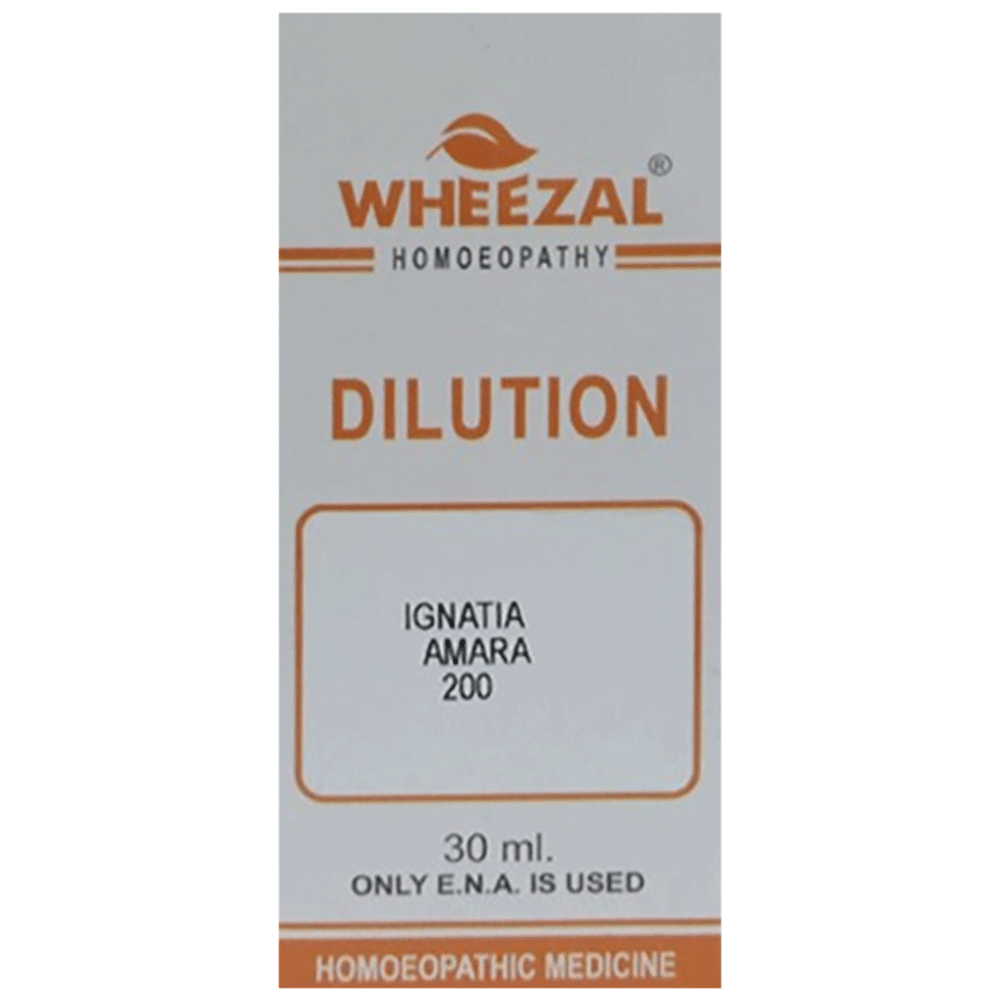 Wheezal Ignatia Amara Dilution 200