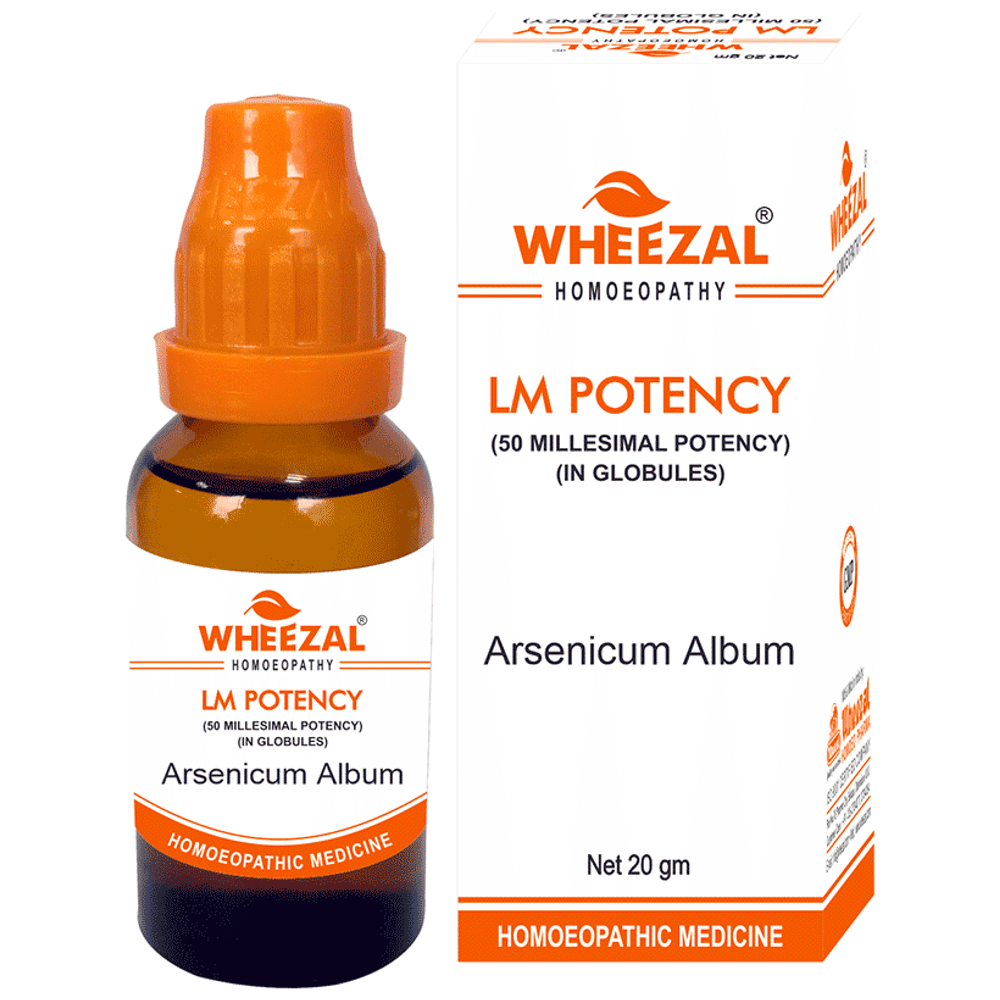 Wheezal Arsenicum Album Globules 0/25 LM