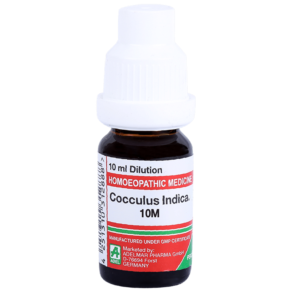 ADEL Cocculus Indica. Dilution 10M