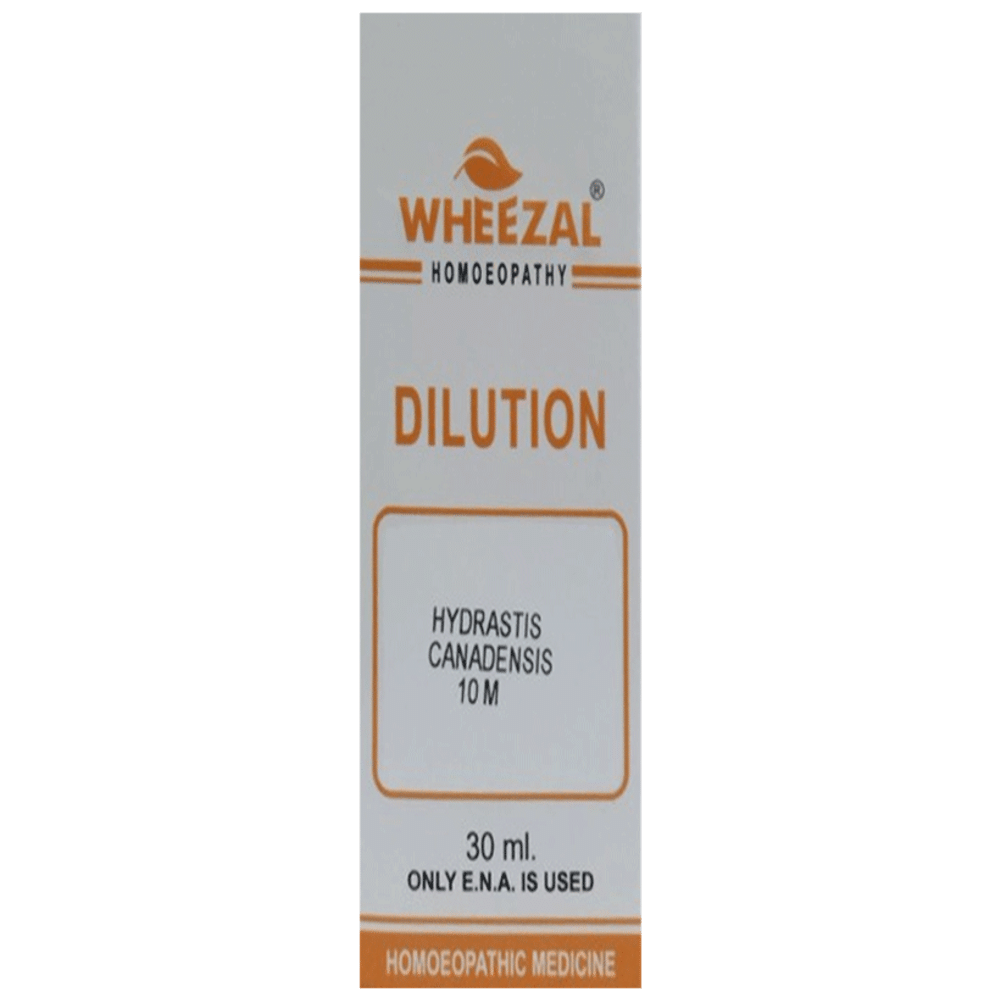 Wheezal Hydrastis Can Dilution 10M