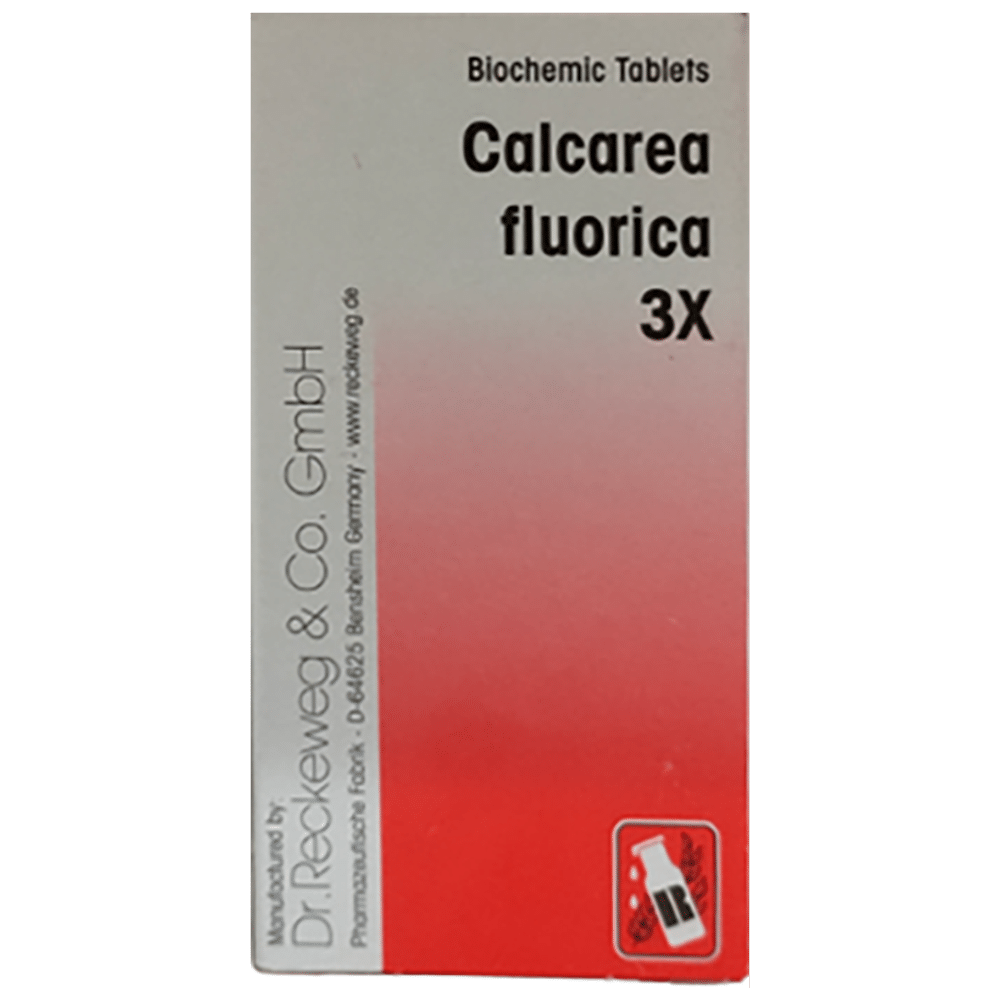 Dr Reckeweg &Co.gmbH Calcarea Fluorica Biochemic Tablet 3X