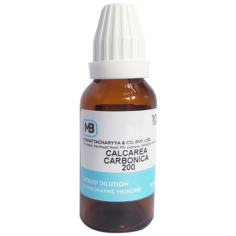 M Bhattacharyya & Co Pvt Ltd Calcarea Carbonica Dilution 200