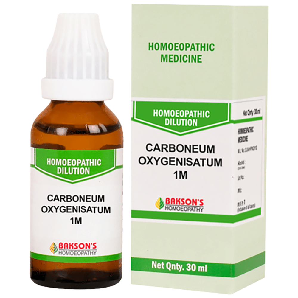 Bakson's Homeopathy Carboneum Oxygenisatum Dilution 1M